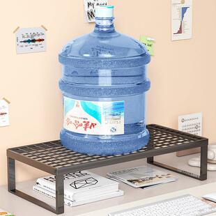 笔记本增高架书房桌面置物架办公室桌上显示屏擡高架多功能收纳层