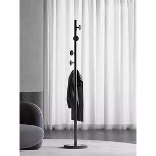 轻奢挂衣架落地卧室不占空间的架子办公室用高级感金属钢制衣帽架