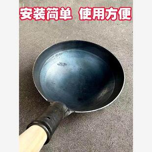 家用加厚铁勺子大号铁水瓢掏泔水掏粪瓢农用铁舀子建筑工地舀水泥