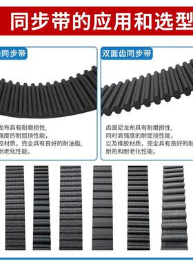 橡胶同步皮带262XL264XL266XL268XL270XL齿形传动带皮带