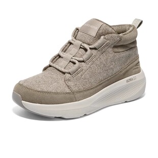 Skechers斯凯奇女鞋秋冬缓震舒适户外雪地靴便于穿着绑带中帮冬靴