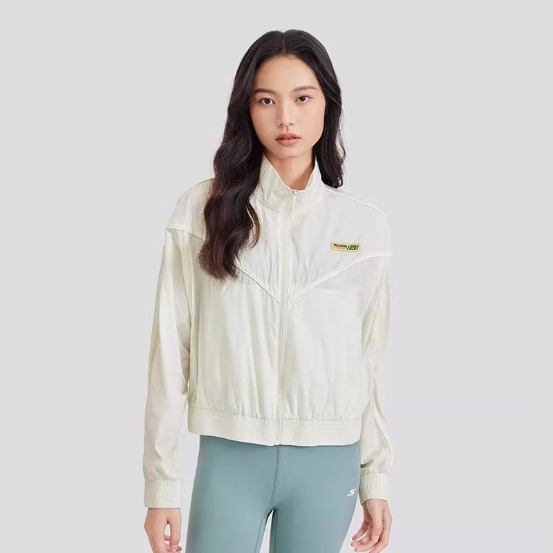 斯凯奇外套女夏新款宽松防晒衣