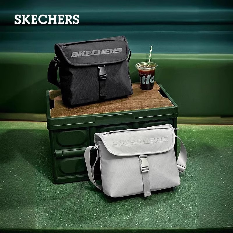 斯凯奇男女同款时尚休闲腰包