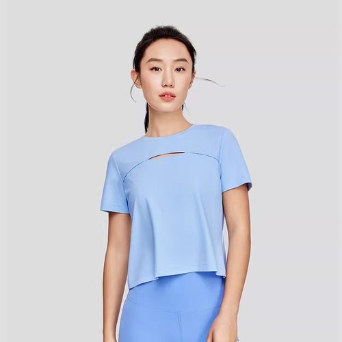 斯凯奇夏女运动短袖透气T恤