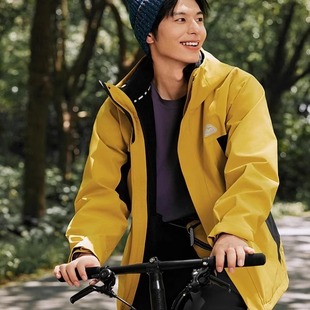 Skechers斯凯奇男士 秋冬户外运动休闲防风防水冲锋衣外套L324M149