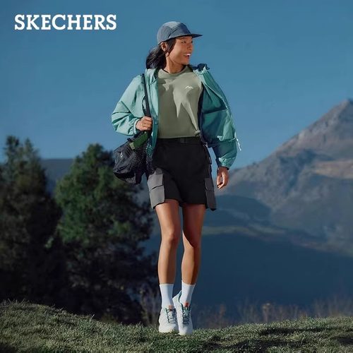 斯凯奇夏季男女连帽百搭防晒服