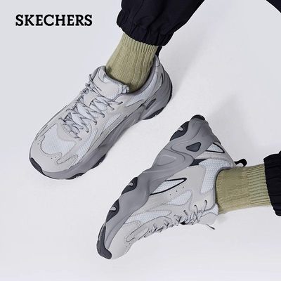 斯凯奇5.0熊猫鞋男鞋机甲鞋