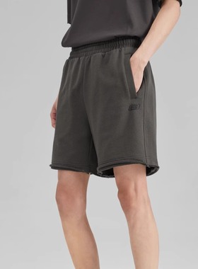 Skechers斯凯奇夏季新款男士针织短裤直筒宽松运动五分裤L223M034