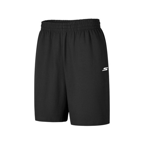 斯凯奇夏季男子运动百搭针织短裤