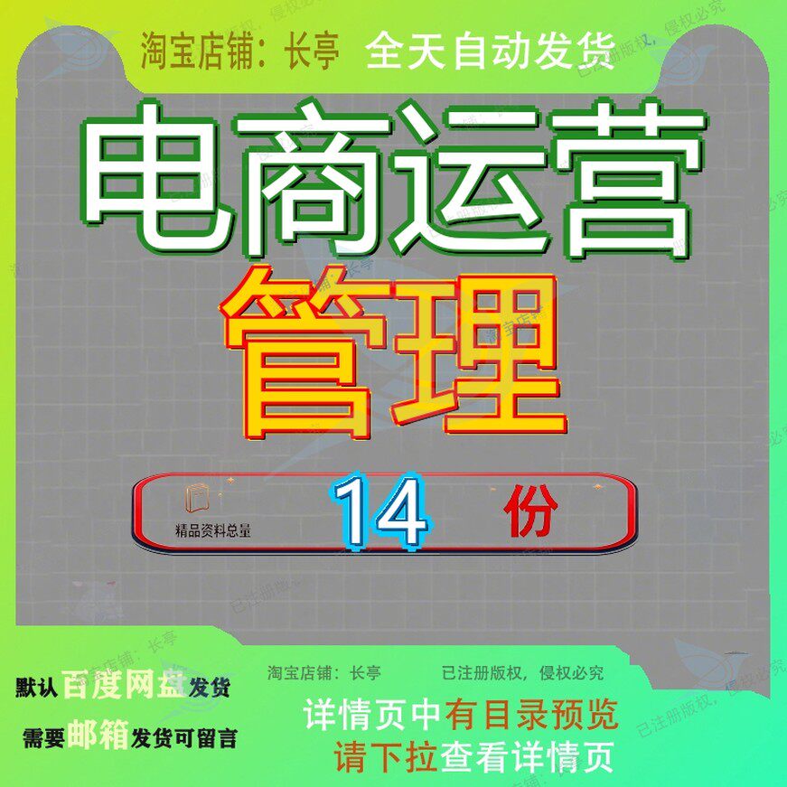 电商运营管理电子商务制度框架组织架构及公司财务平台绩效考核