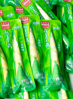 零零邦一根独笋500g笋尖竹笋下饭菜野山椒尖尖笋开袋即食独立小包