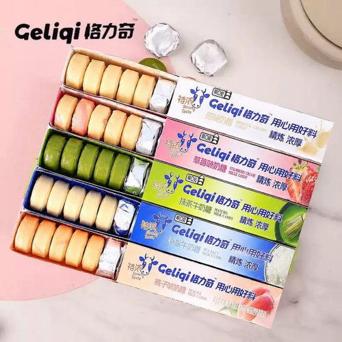 格力奇特浓牛奶糖多口味条装