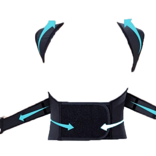 白露同款驼背矫正带成人透气矫姿带开背男女开肩带背部矫正神器