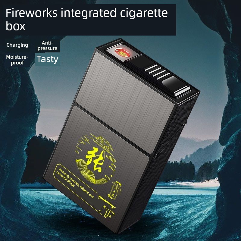 创意百佳姓烟盒打火机集