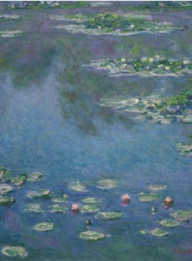 莫奈睡莲 Water Lilies，1906