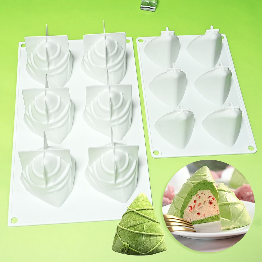 端午节粽子夹心慕斯模具巧克力蛋糕硅胶模法式西点甜品雪糕磨具