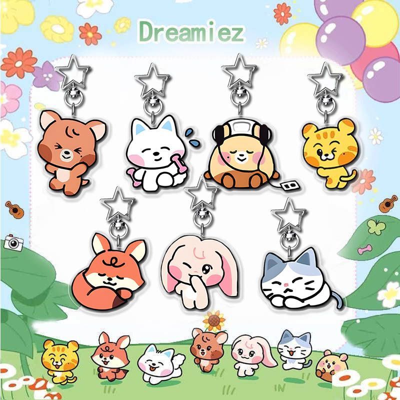 NCT DREAM 玩偶亚克力星星钥匙扣Dreamiez 挂件 可爱礼品 周边