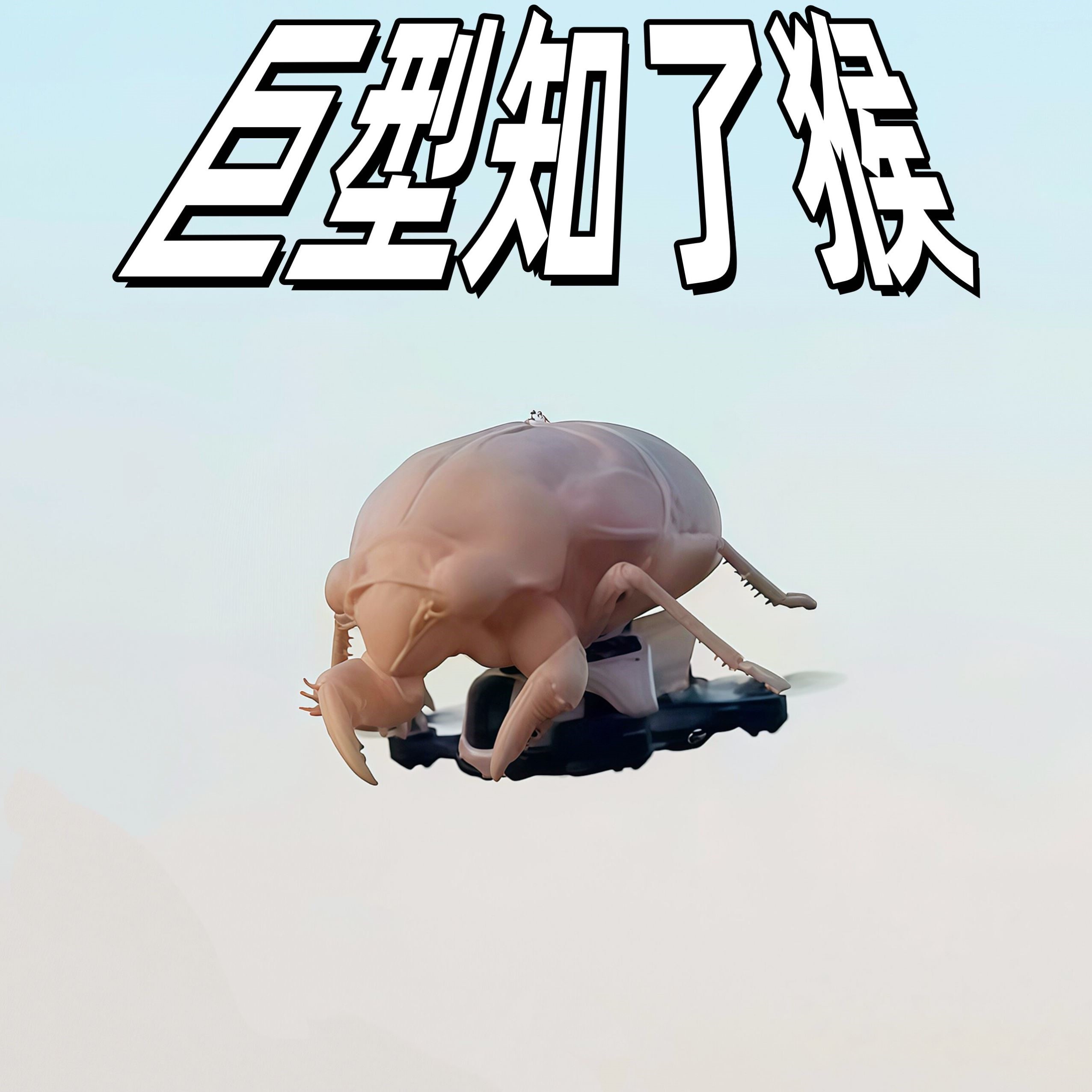 超大飞天知了猴搞怪整蛊玩具仿真昆虫模型创意3d打印卧室桌面摆件