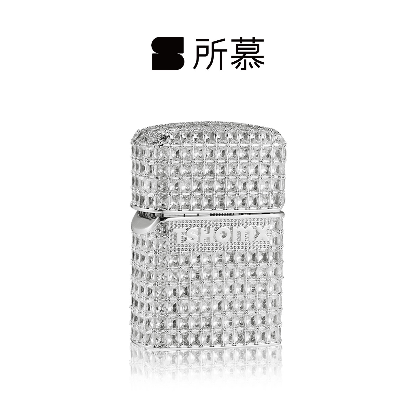 tshomx满钻银星防风煤油打火机