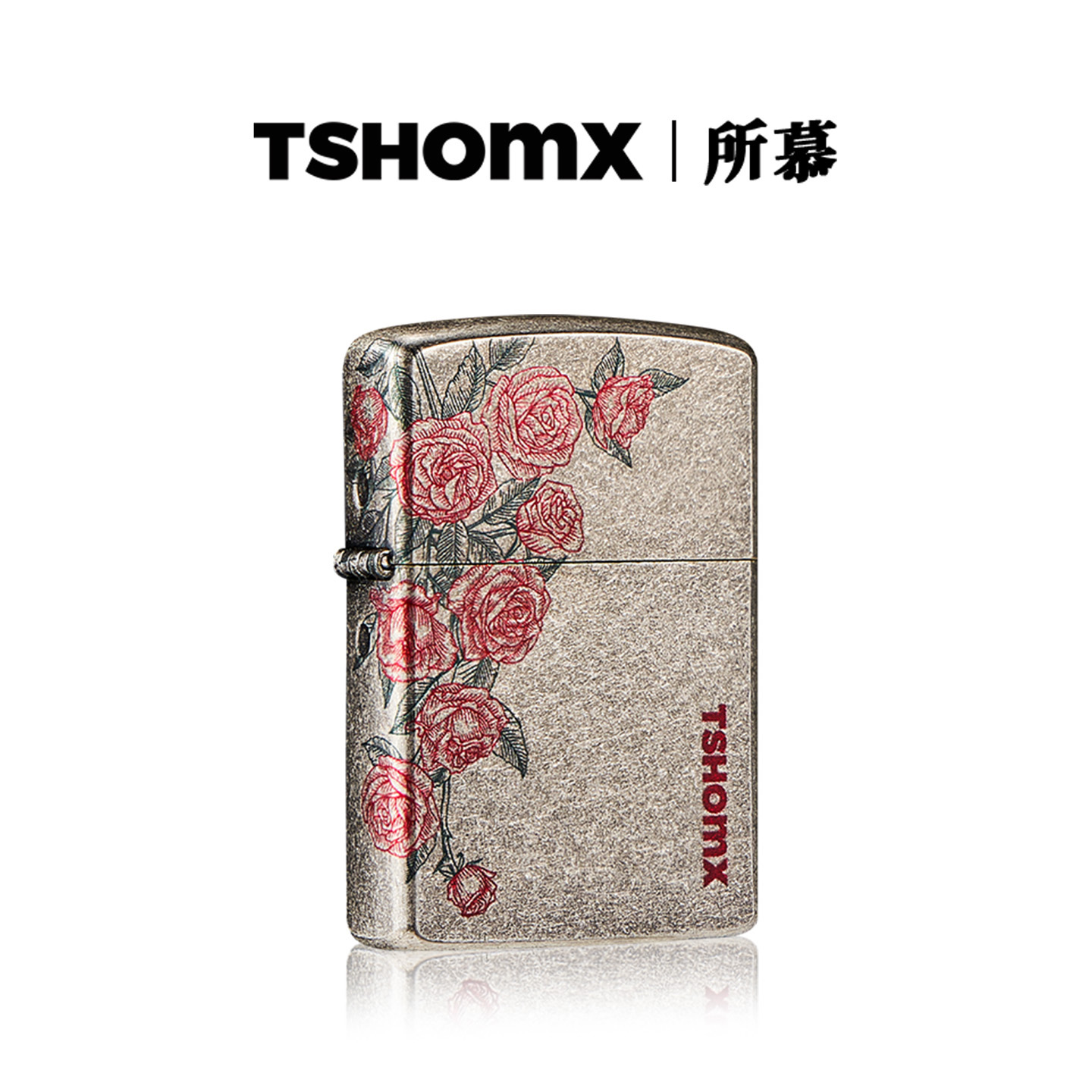 TSHOMX玫瑰之恋煤油打火机新款