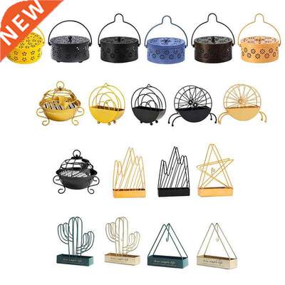 新品Metal Mosquito Coil Holder Retro Iron Mosquito Repellent