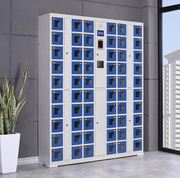 单位寄存快递柜红外条码电子储物柜刷卡指纹存放柜40门手机寄存柜