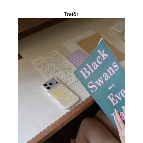 Tretar「芭蕾日记」双面覆膜 磨砂大孔 IMD手机壳 磁吸环Magsafe适用17Pro