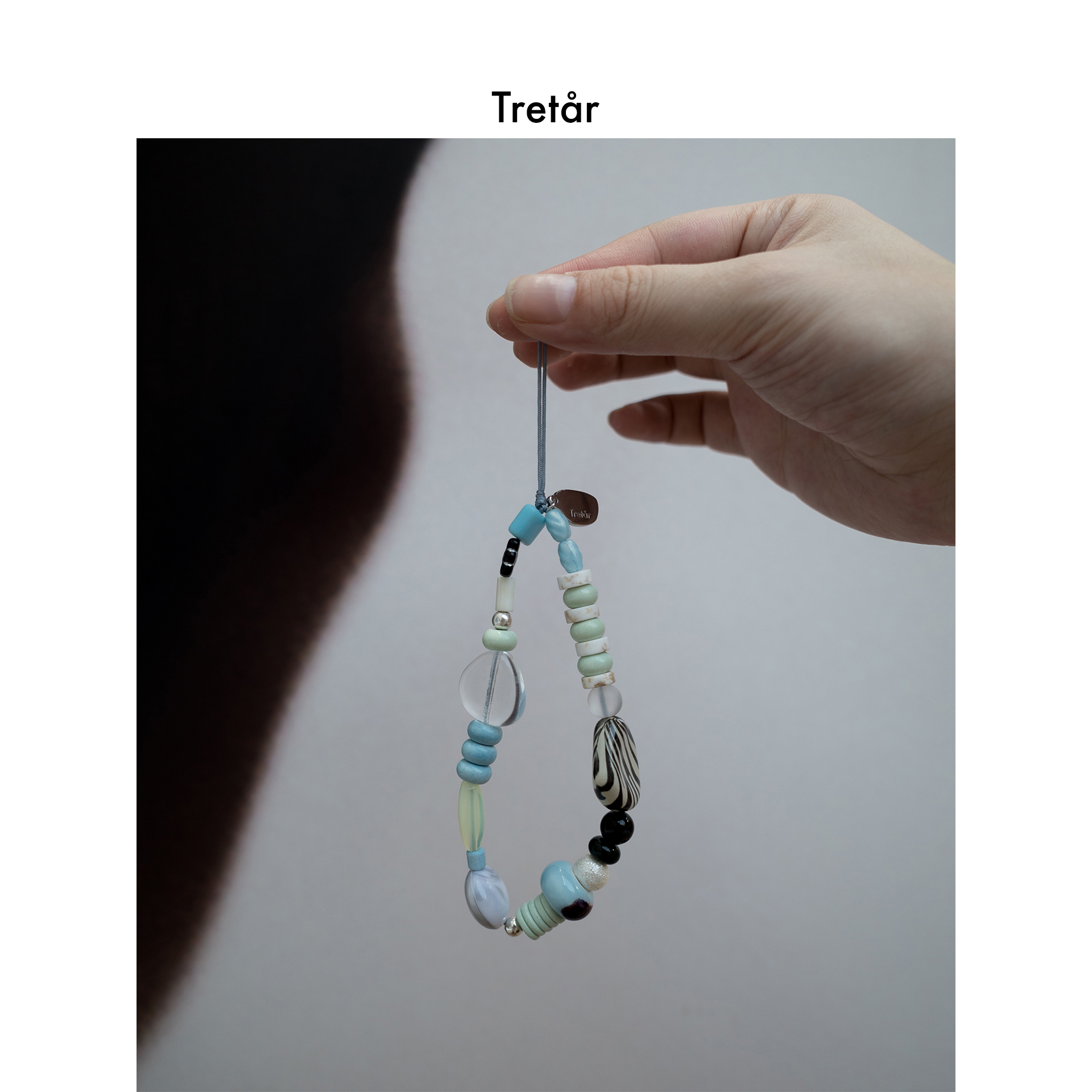 Tretar「花径拾梦」串珠手机链 相机手机挂绳