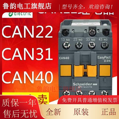 施耐德控制继电器CAN22/31/40 F5N替CAE22 CA2-DN22 CAE22 110V