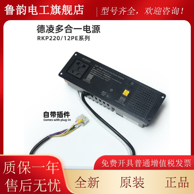 德凌三合一应急电源四合一电梯照明电源RKP220/12PE-02检修箱电源