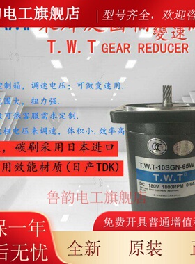 TWT台湾东炜庭调速电机5IK40 60 90 120 RGN RGU-CF交流减速马达