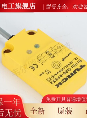 图尔克接近开关BI15 NI25 BI15U-Q20-AP6X2-H1141 AN6X2 Y1传感器