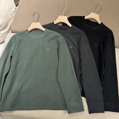 2025新款LP男士休闲时尚百搭圆领保暖棉T恤