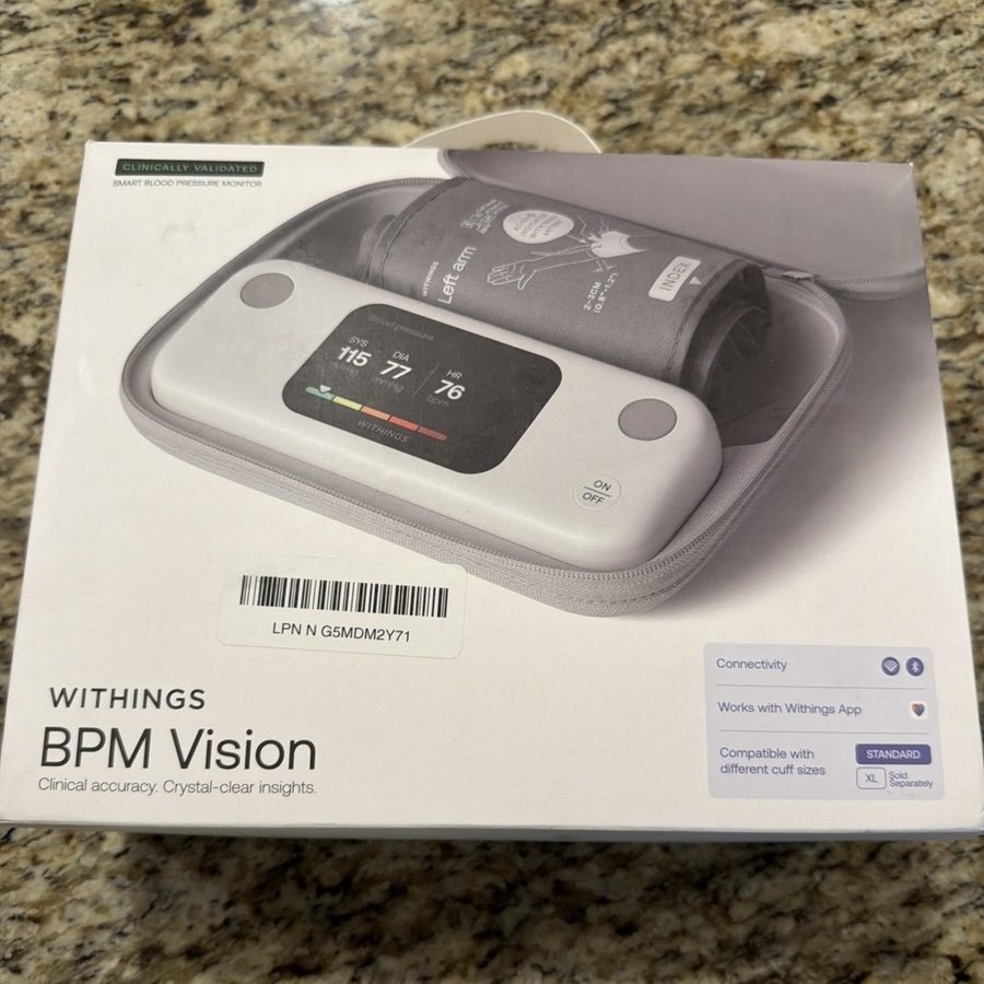 美国直邮Withings新品 BPM Vision wifi smart blood智能健康
