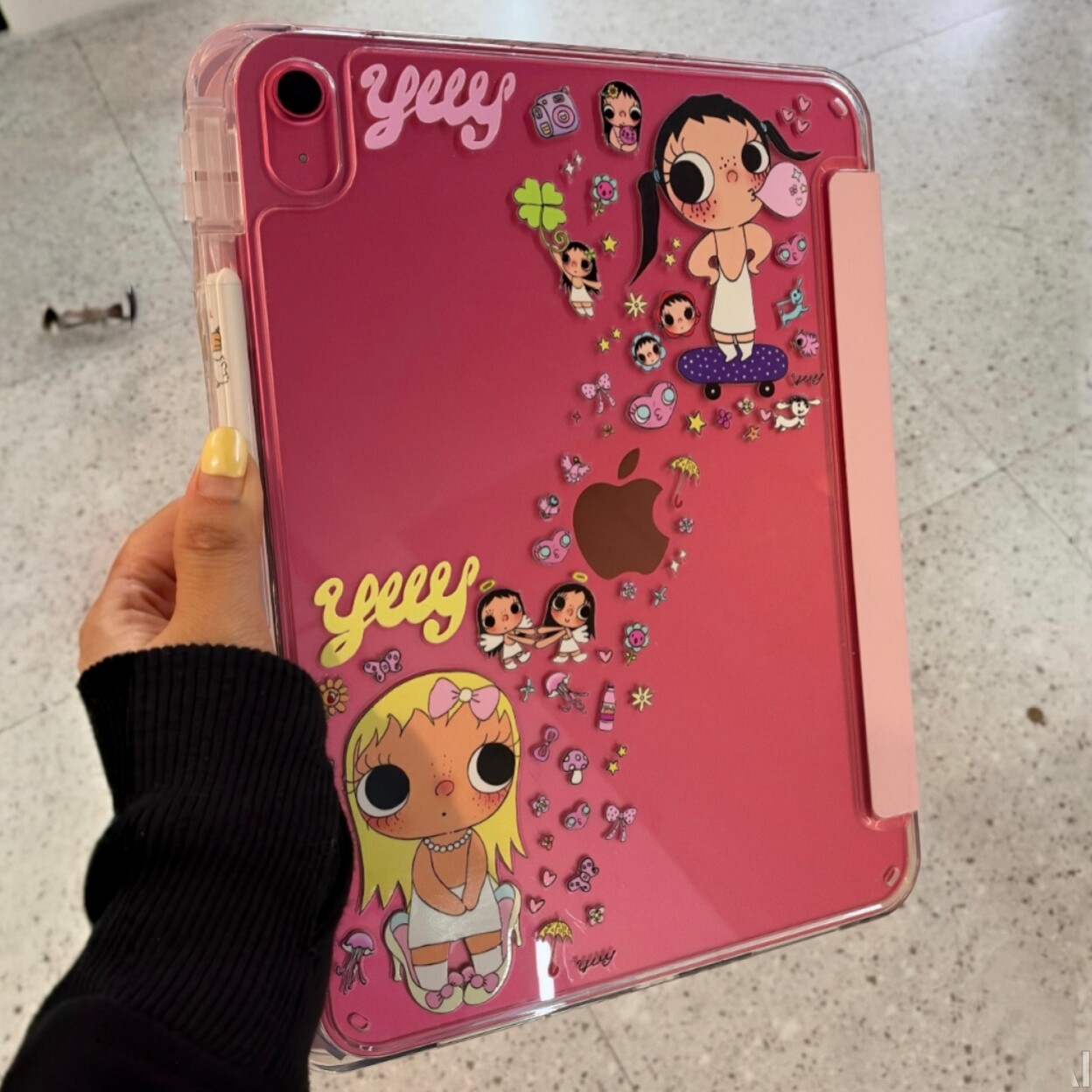 适用ipad保护壳ipadair8苹果平板保护套iPad11平板壳第9代pro13寸mini6带笔槽10支架air7透明4亚克力5外壳3