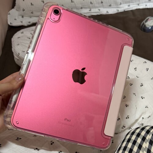适用新款iPad11保护壳2026带笔槽air8透明11寸iPad12套3+Y折苹果平板第十代轻薄亚克力磁吸防弯防摔