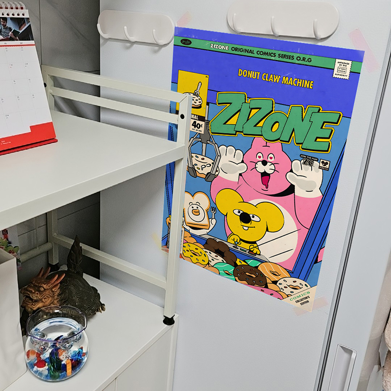 猫咪ins风格海报 宠物店墙面韩国装饰画报 儿童房摄影室背景贴纸