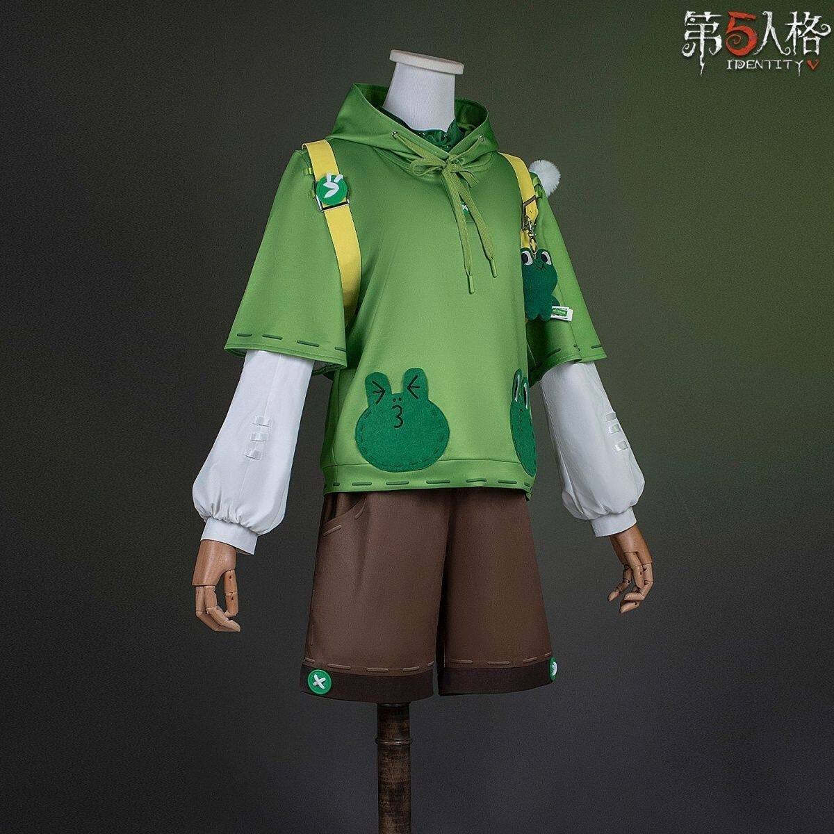 火灾调查员蛙里奥cos第五人格line friends联动常服卫衣