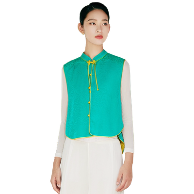 吉祥斋2023桑蚕丝马甲