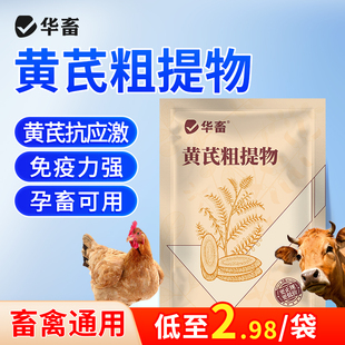华畜兽用黄芪多糖猪用饲料黄氏多糖多维预混料鸭鸡用饲料添加剂