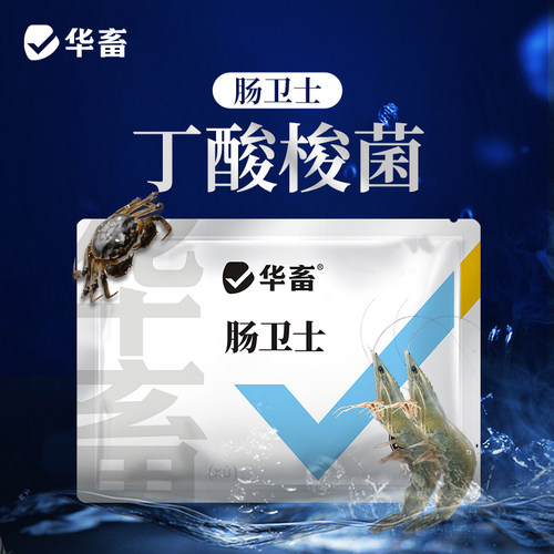华畜卫士丁酸梭菌白便小龙虾螃蟹