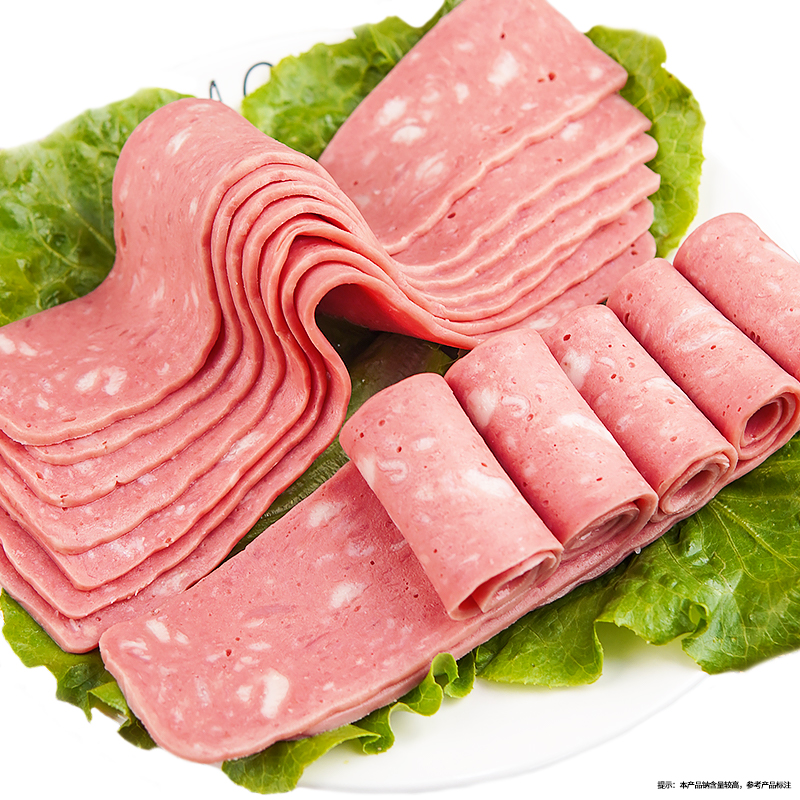 烟熏培根风味切片冷冻半成品商用批发烧烤食材早餐手抓饼三明治片