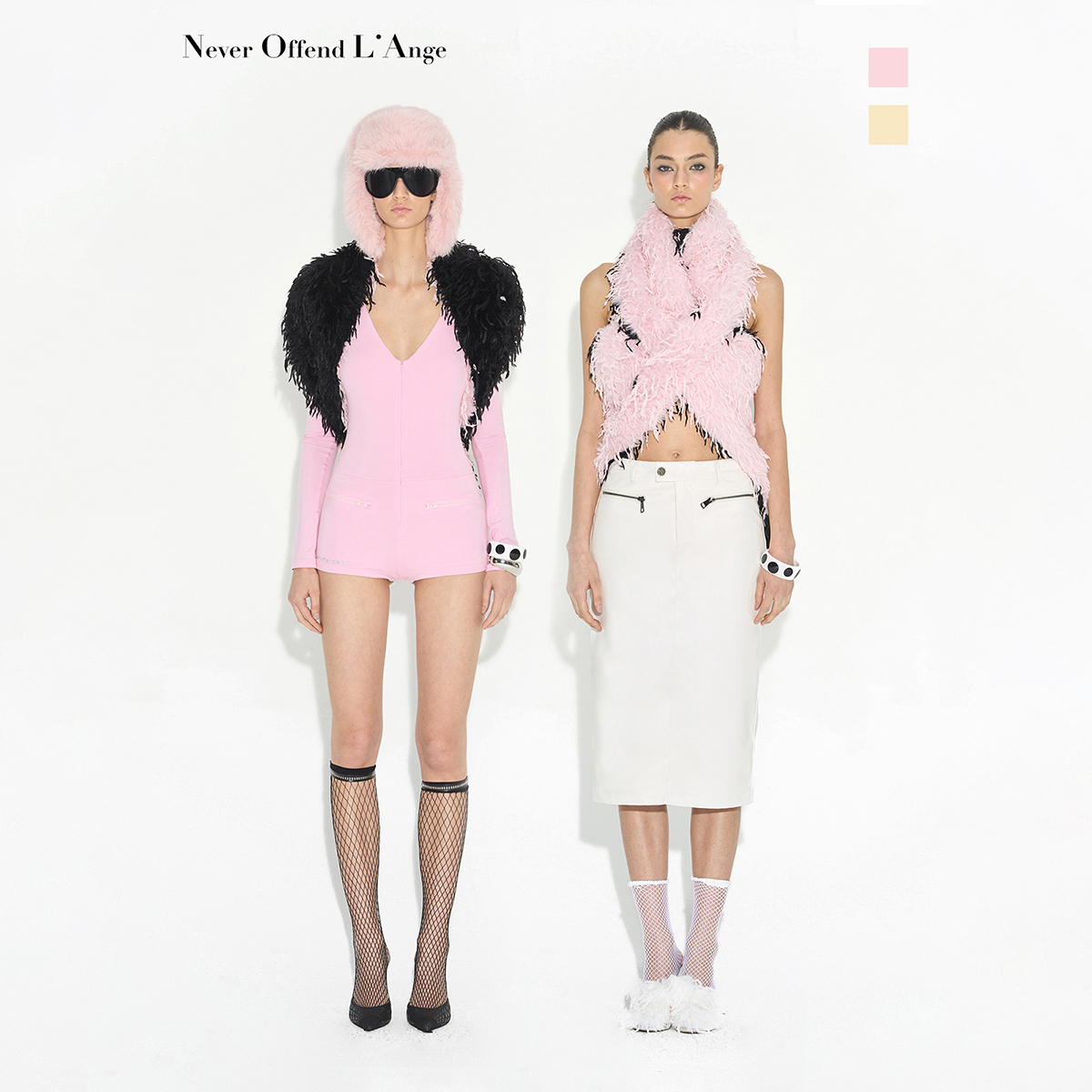 NOLA亮色系双面超保暖围巾