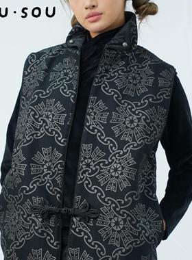 SOU・SOU羊毛麦尔登阵羽织2024冬 #43540