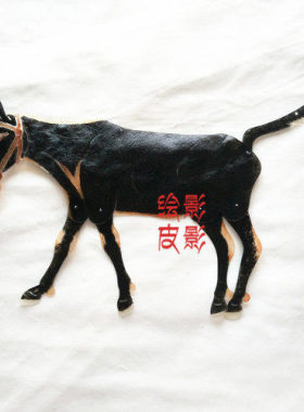 绘影华县手工皮影戏道具