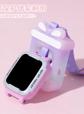 适用小天才Q2A/D2/Y8/Y7儿童电话手表挂脖绳W2123AC吊坠W1923AC套