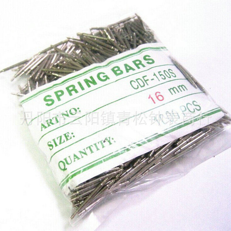 表店专用 手表工具 不锈钢表耳 生耳 弹簧针1.5粗1000装