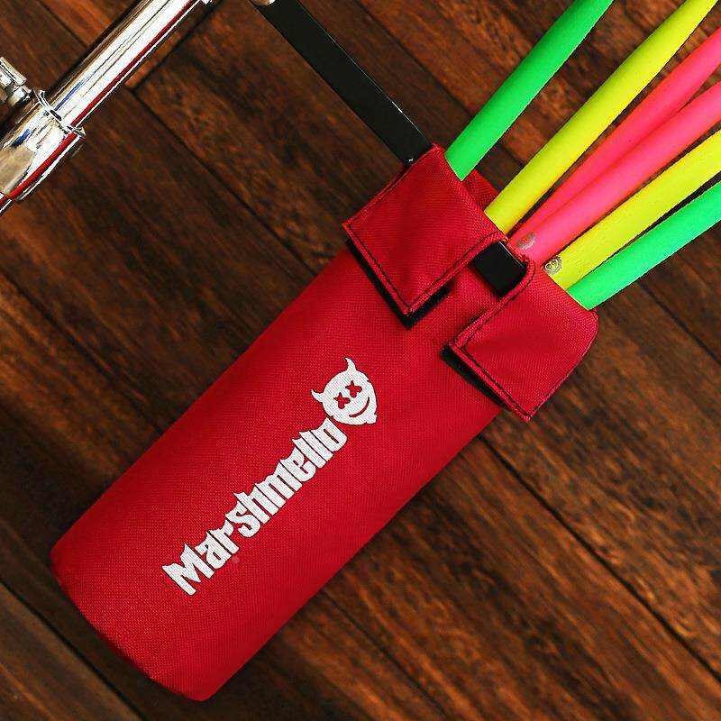 架子鼓鼓棒袋 鼓棒筒 支架悬挂式鼓棒包鼓槌包演出live便携补充袋