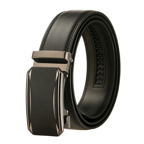 男士自动扣牛皮皮带腰带时尚款