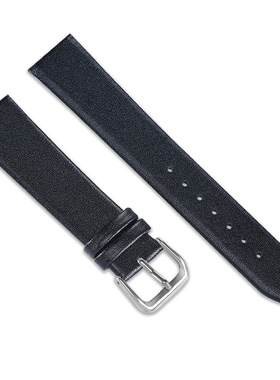 P42智能手表pu黑棕色表带 超纤皮表带男女 表链14/20mmstrap